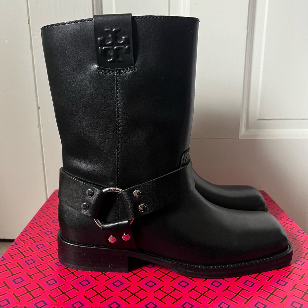 NEW! Tory Burch Moto Ankle Boot